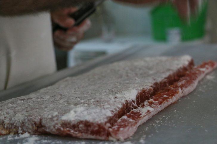 Kırkağaç kavununun aromasıyla lokum yapıldı G4