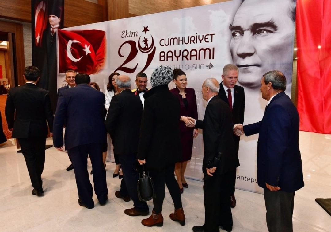 Gaziantep&rsquo;te 29 Ekim resepsiyonu