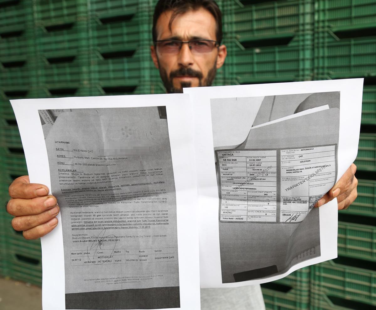 Gelen para cezasını duyunca konuşmayı unuttu