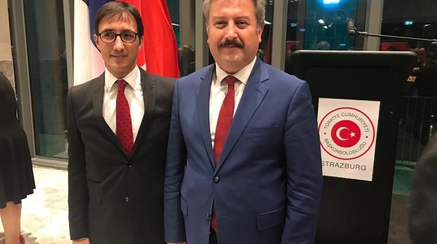 Başkan Dr. Palancıoğlu, AB Yerel Y&ouml;netim Konsey &Uuml;yelerine Cumhuriyetin Kuruluşunu anlattı