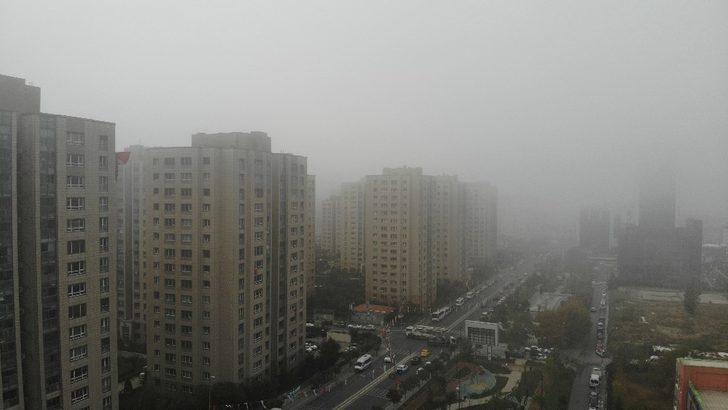 Sis altındaki gökdelenler havadan görüntülendi G5