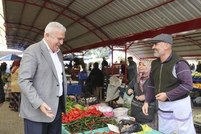 Başkan Atay; “Pazaryerinde tartı koymak zorunlu uygulama”