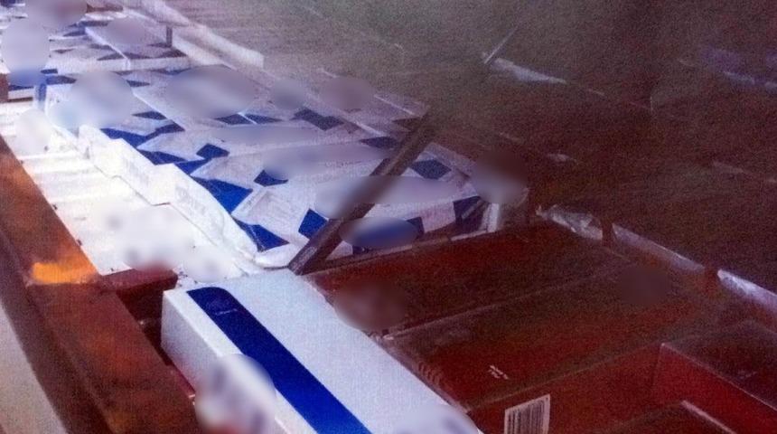 Kilis&rsquo;te g&uuml;mr&uuml;k ka&ccedil;ağı mallar ele ge&ccedil;irildi