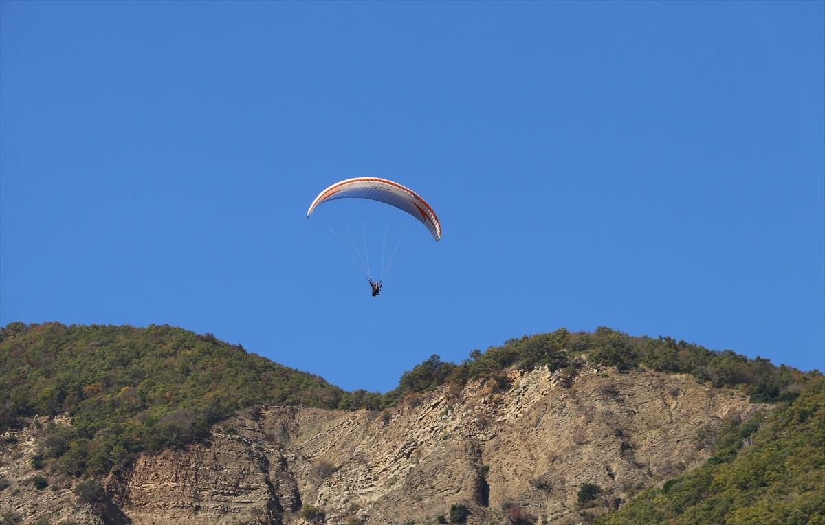 Sonbaharda paraş&uuml;t keyfi