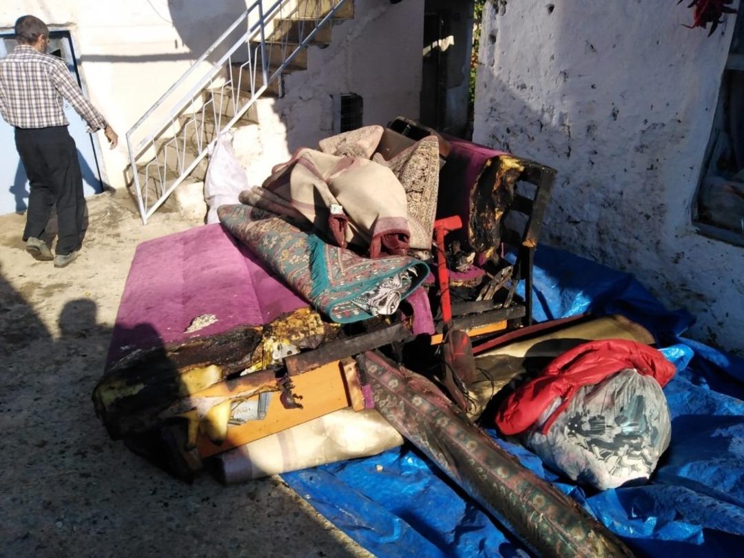 Bacadan &ccedil;ıkan yangın b&uuml;y&uuml;k hasar verdi