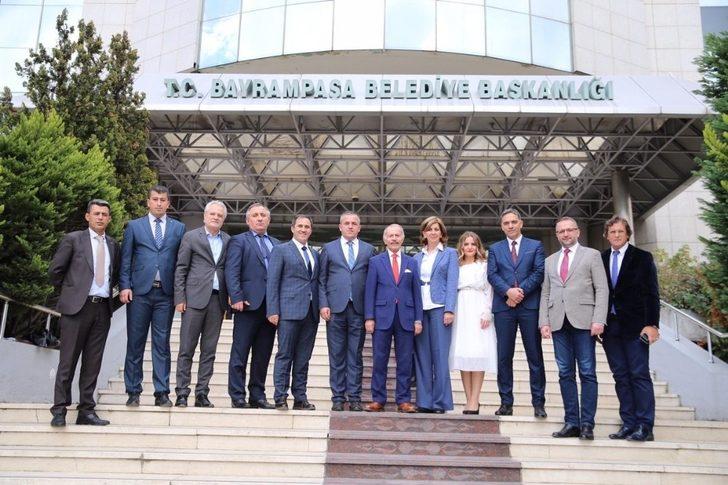 Başkanlardan Başkan Aydıner’e ziyaret G1