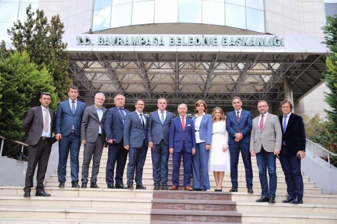 Başkanlardan Başkan Aydıner&rsquo;e ziyaret