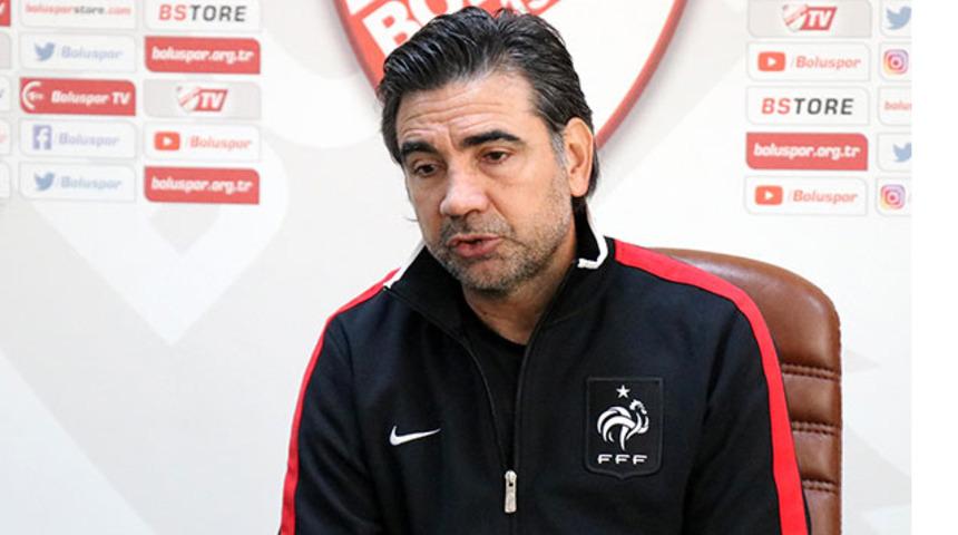 Boluspor Teknik Direkt&ouml;r&uuml; Osman &Ouml;zk&ouml;yl&uuml;'den taraftara &ccedil;ağrı