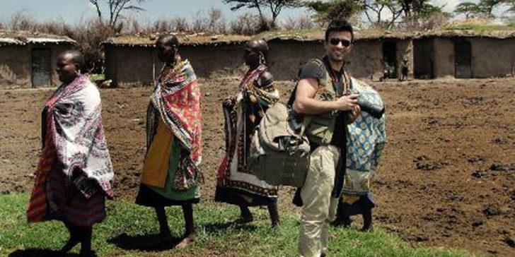 Afrika'ya gitti vejetaryen oldu