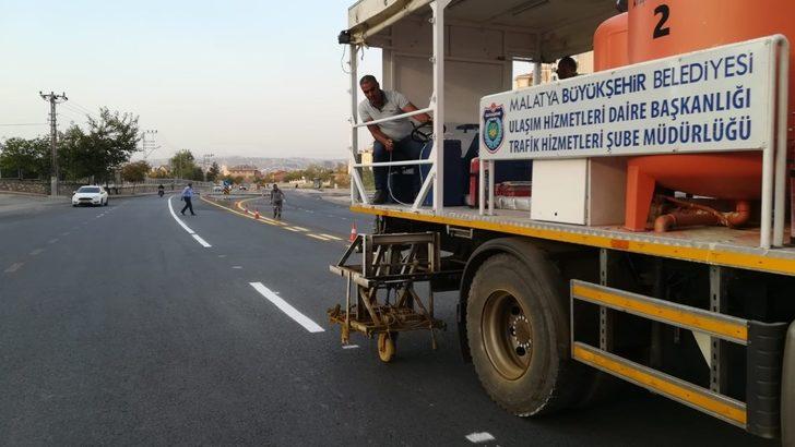 Malatya Büyükşehir Belediyesi, 42 yaya geçiş alanında düzenleme yaptı G1