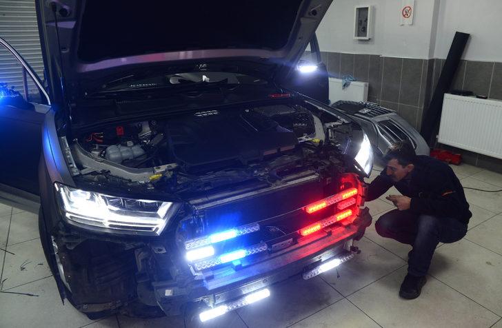 İçişleri Bakanlığı'nın 'çakar' düzenlemesi 1 Kasım'da yürürlüğe giriyor! Oto sanayilerde yoğunluk yaşanıyor G2