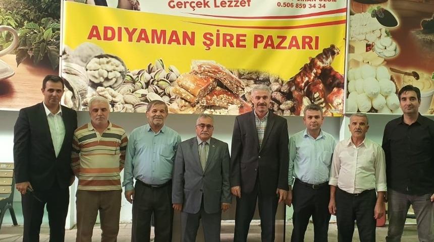 Emniyet M&uuml;d&uuml;r&uuml; Erg&uuml;der şireci esnafıyla bir araya geldi