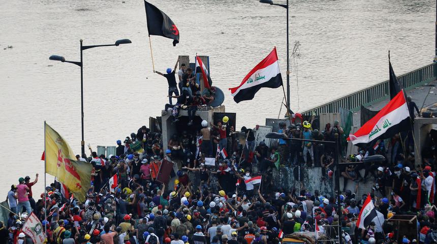 Haşdi Şabi'ye &ccedil;ağrı: ABD b&uuml;y&uuml;kel&ccedil;iliğini işgal edin