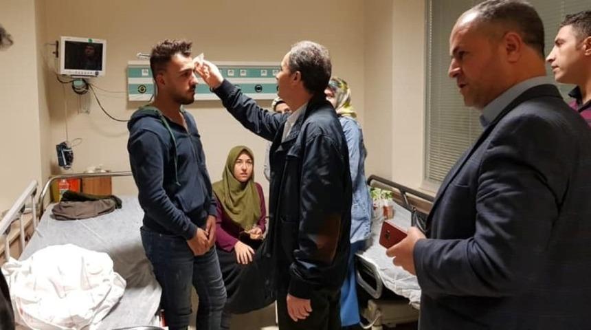 Başkan Kılınç’tan kazazedelere geçmiş olsun