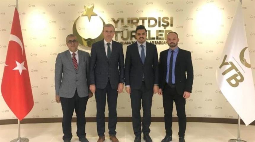 &Ccedil;OM&Uuml; ile YTB arasında proje toplantısı ger&ccedil;ekleştirildi