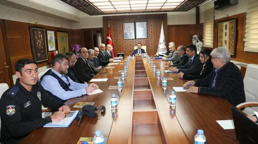 İl Spor G&uuml;venlik Kurulu toplantısı yapıldı