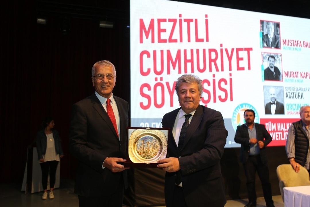 Balbay ve Kaplan Mezitli Belediyesi&rsquo;nin konuğu oldu