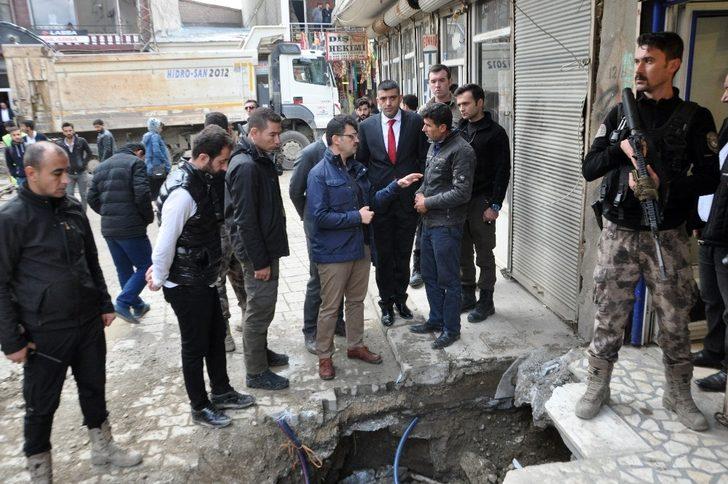 Kaymakam Doğramacı, yol çalışmalarını denetledi G2