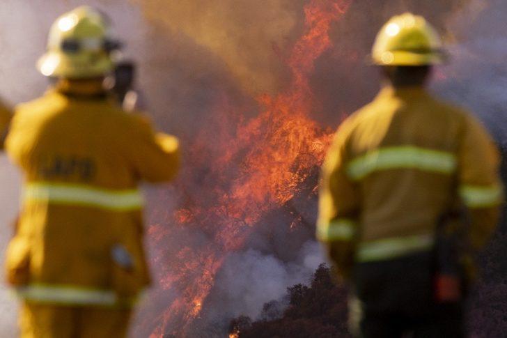 Kaliforniya orman yangınlarıyla mücadele ediyor G4