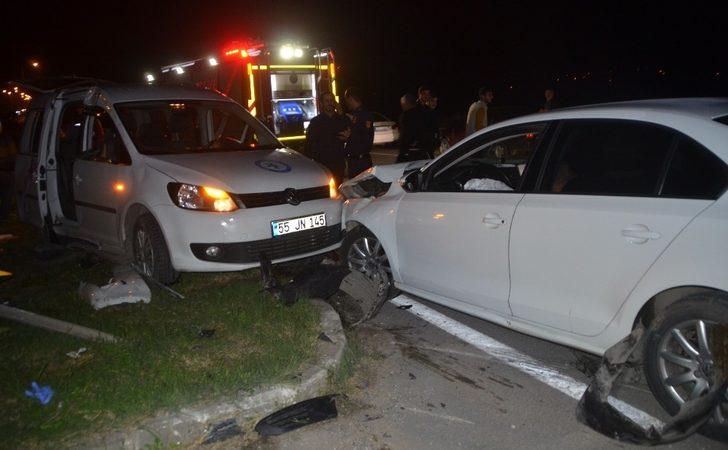 Bafra’da trafik kazası: 7 yaralı G1