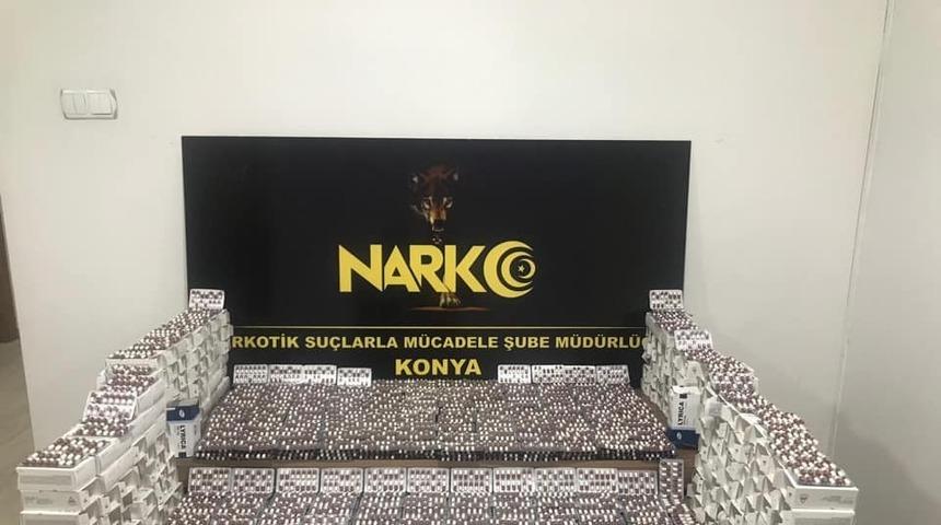 Konya’da uyuşturucu operasyonu: 9 gözaltı