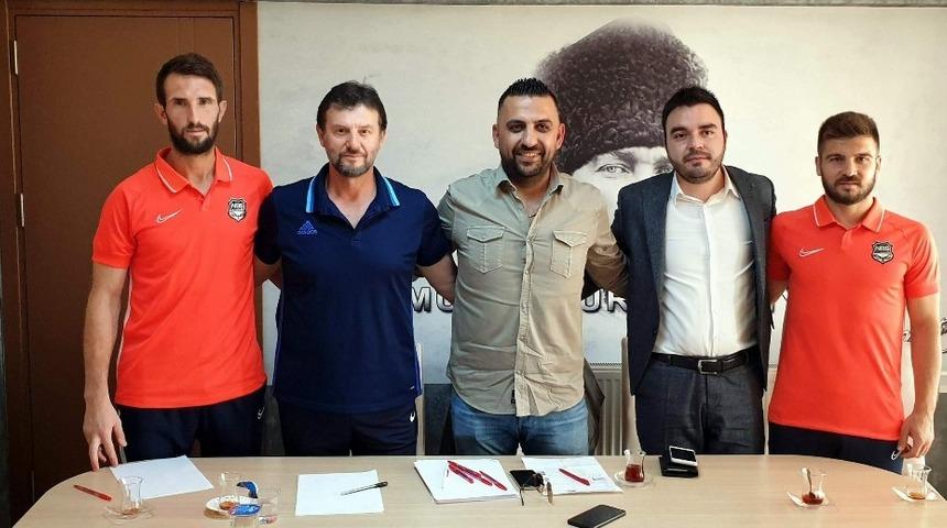 Nazilli Belediyespor,  Osmaniyespor ma&ccedil;ı &ouml;ncesi basın toplantısı d&uuml;zenledi