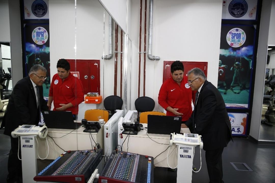 Başkan B&uuml;y&uuml;kkılı&ccedil;, Talas KAYMEK ve yeni konservatuvarda