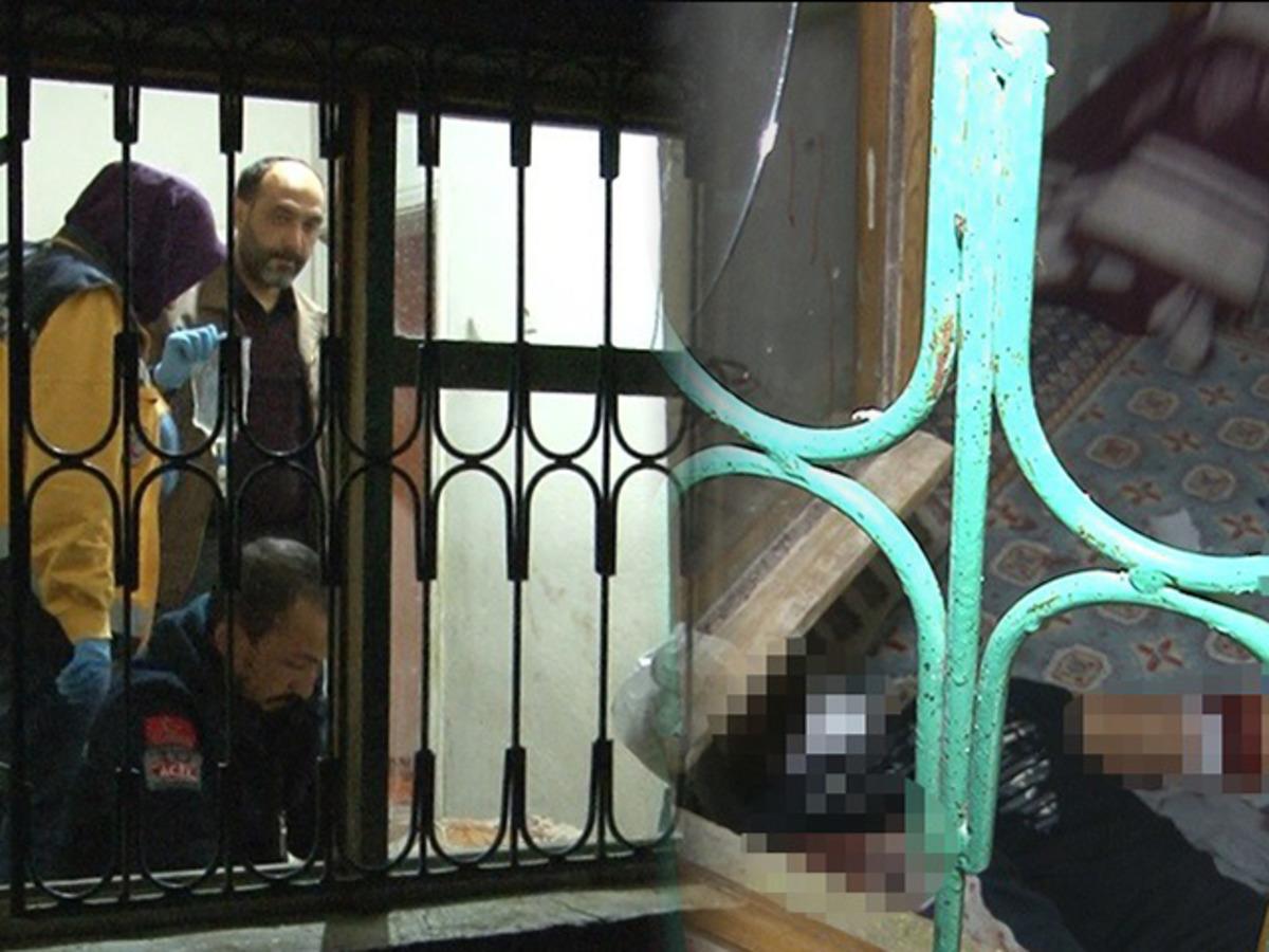 &Ouml;nce karısının ardından kendisinin boğazını jiletle kesti