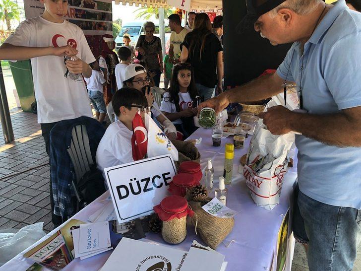 Düzce’nin tatlarını ve kokularını Antalya’da tanıttılar G4