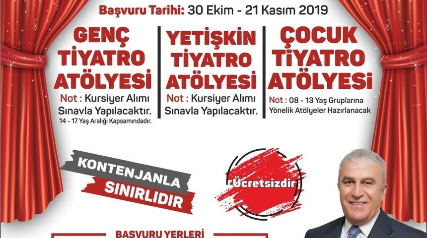 Efeler Belediyesi Şehir Tiyatrosu kuruldu