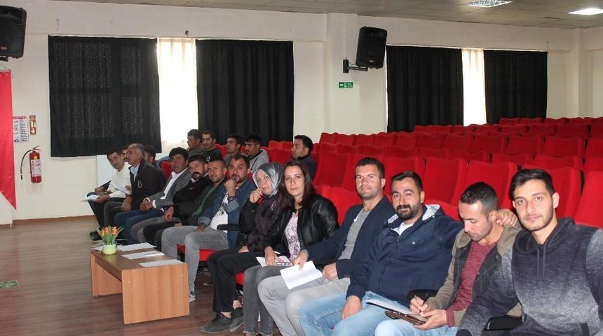 Kulp’ta, okullarda görevli özel güvenlik görevlileri eğitime alındı