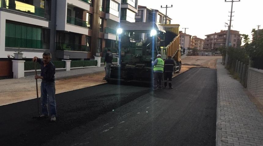 Safranbolu&rsquo;da asfalt &ccedil;alışması