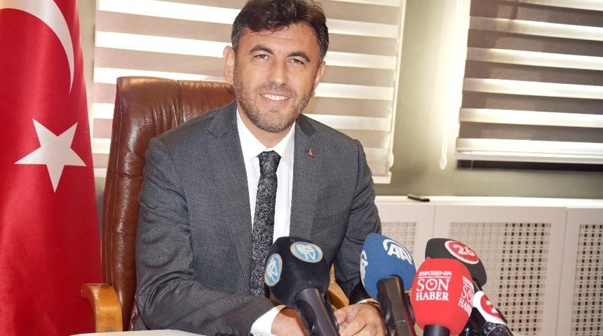 AK Parti İl Başkanı &Ccedil;alışkan B&uuml;y&uuml;kşehir&rsquo;e y&uuml;klendi