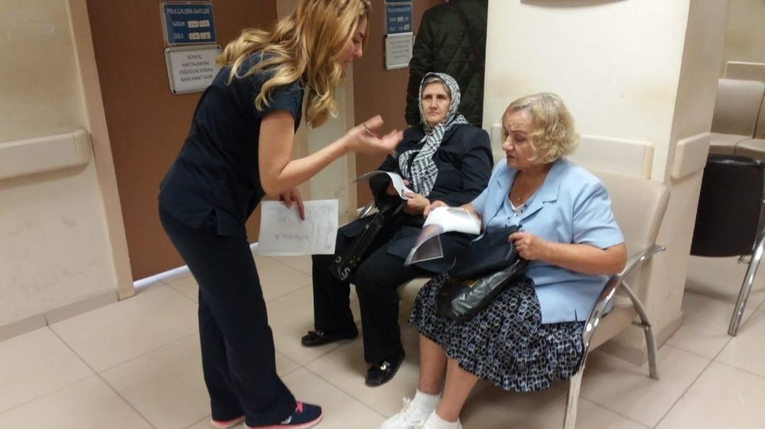 Devlet Hastanesi&rsquo;nde  &ldquo;D&uuml;nya İnme G&uuml;n&uuml;&rdquo; etkinliği