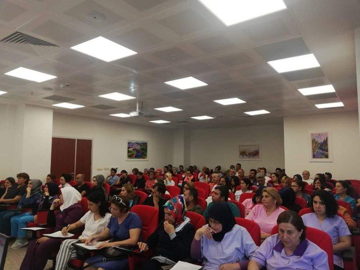 Finike Devlet Hastanesi çalışanlarına İş Sağlığı ve Güvenliği eğitimi G2