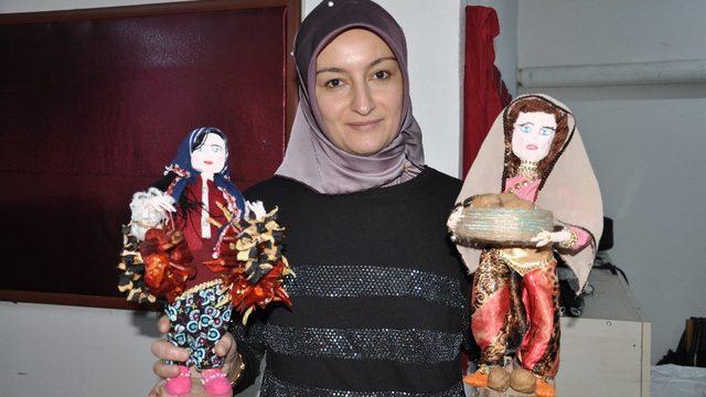 Kahramanmaraş’ın kültürü kitre bebeklere’ aktarılıyor