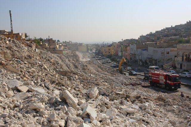 Kale Eteği’nde yıkım çalışmaları sona gelindi