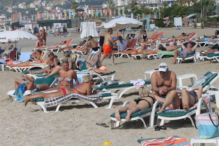 Doğuda kar Alanya'da deniz keyfi G5