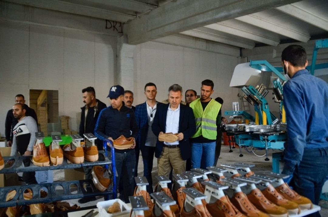 Ağrı&rsquo;da yapımı tamamlanan KOBİ Merkezinde &uuml;retim başladı