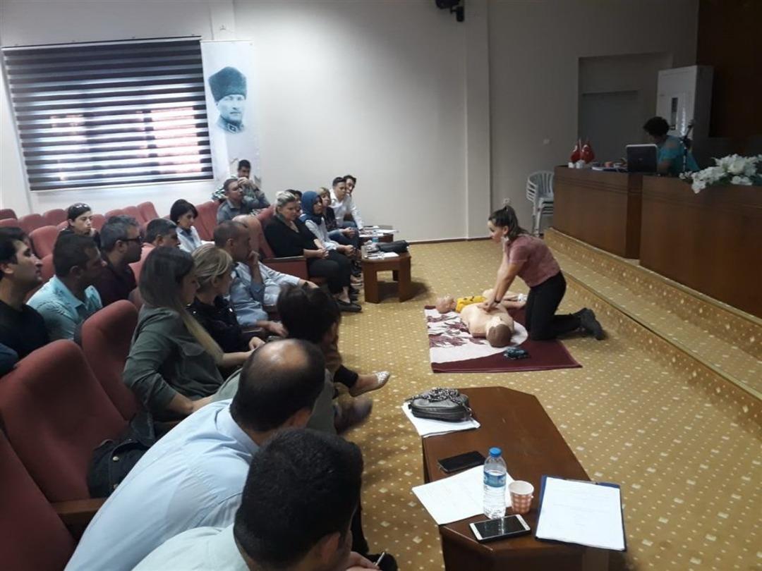 Tarım ve Orman M&uuml;d&uuml;rl&uuml;ğ&uuml; personeline ilkyardım eğitimi