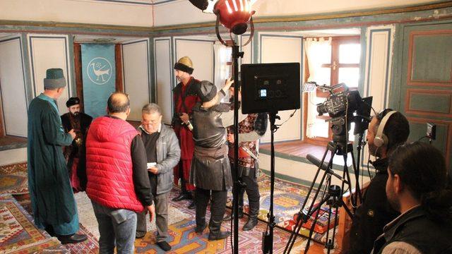 Yönetmen Gürsel Ateş Karaman’da “Karaman’ın Yıldızları” belgeseli çekti
