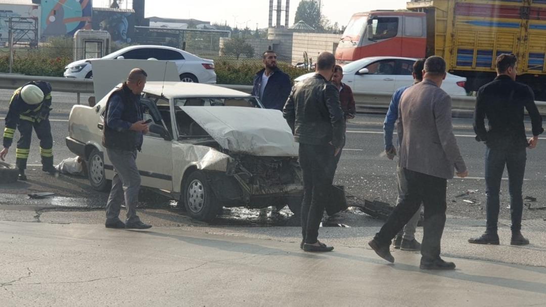 Tekirdağ&rsquo;da kaza: 3 yaralı