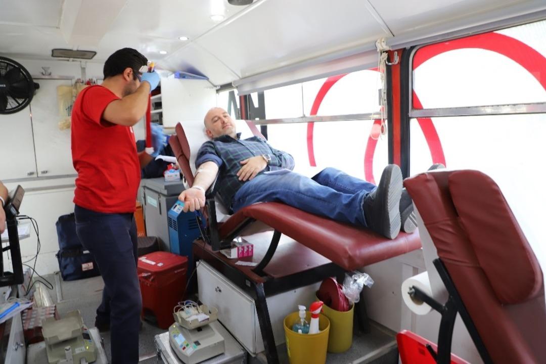 Afyonkarahisar&rsquo;da kan bağışına yoğun ilgi