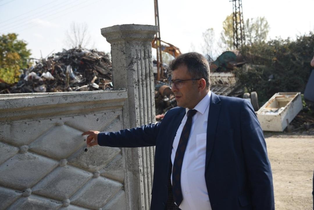 Baştan &Ccedil;atal, belediye &ccedil;alışmalarını denetledi