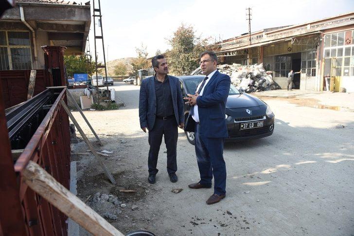 Baştan Çatal, belediye çalışmalarını denetledi G3