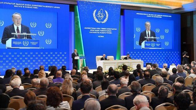 Kazakistan’da düşük seviyeli zenginleştirilmiş Uranyum Bankası faaliyete geçti