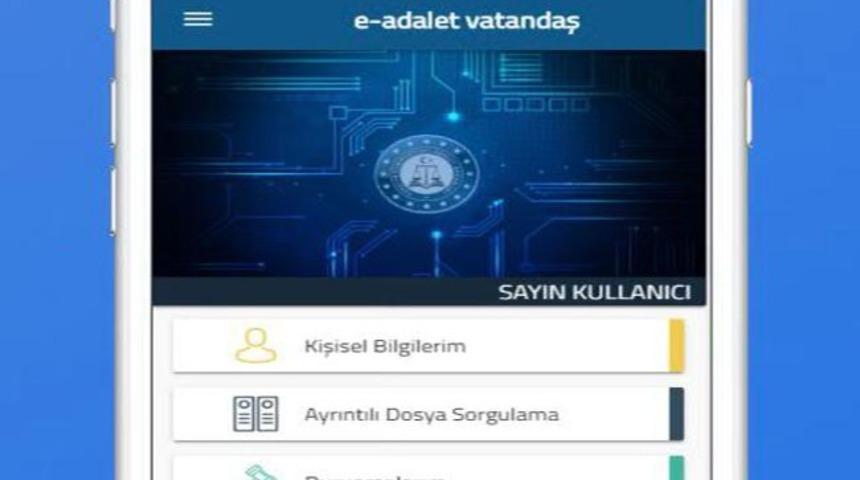Dava bilgileri cebe taşındı