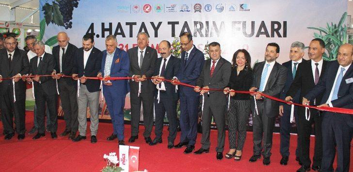 Hatay Tarım Fuarı açıldı G1