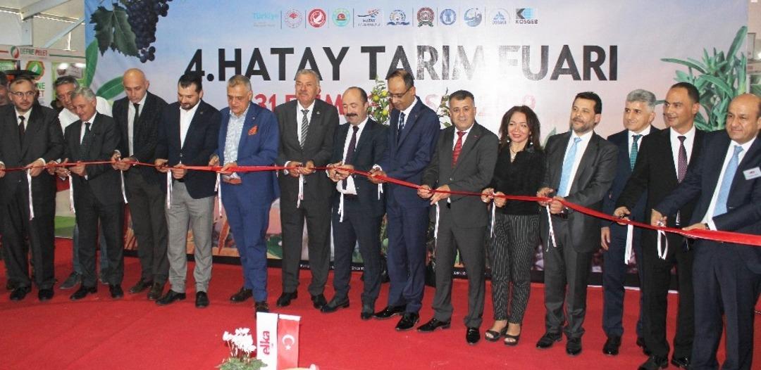 Hatay Tarım Fuarı a&ccedil;ıldı