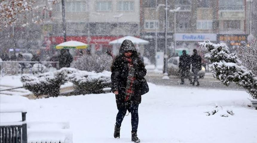 Meteoroloji'den Doğu Anadolu'da sağanak ve kar yağışı uyarısı